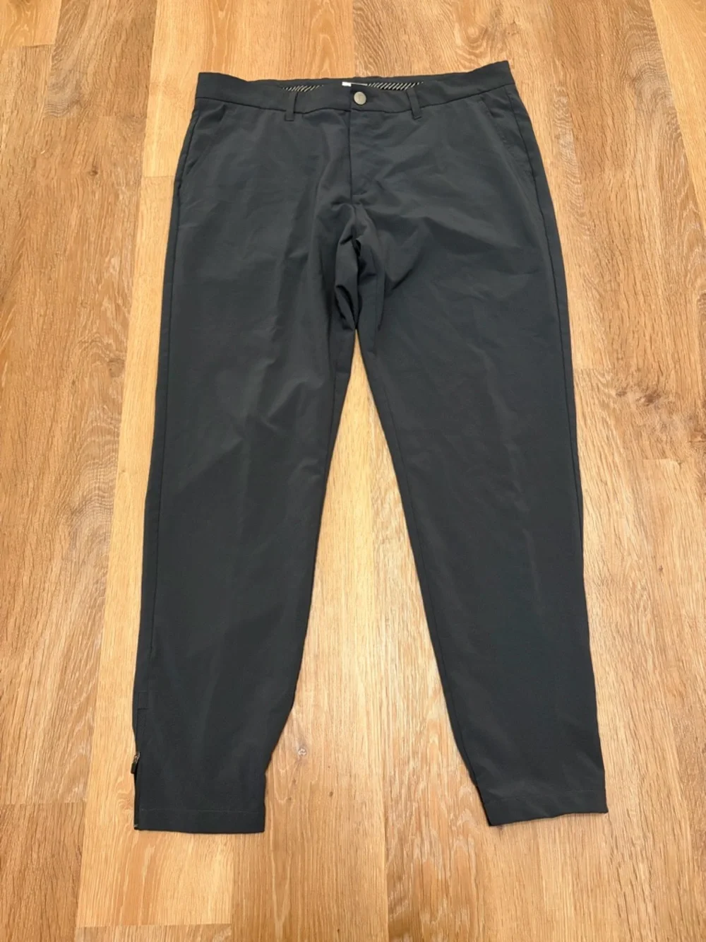 Men's Black Chinos - Sleek Stretch Performance